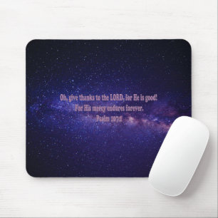 Psalm 107:1 mouse mat