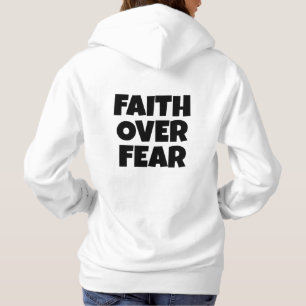 Psalm 112:6, Faith Over Fear Christian Bible Verse Hoodie
