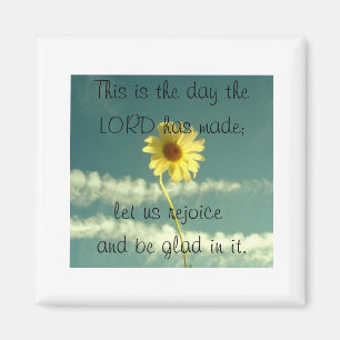 Psalm 118:24 magnet