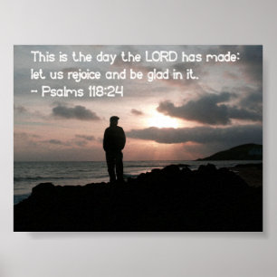Psalm 118:24 poster