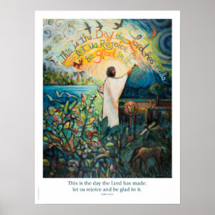 Psalm 118:24 Poster, This is the Day Poster