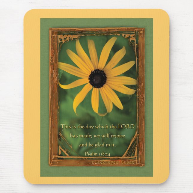 Psalm 118:24  This is the day Mouse Mat (Front)