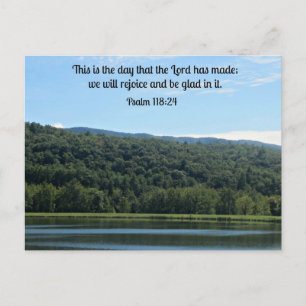 Psalm 118:24 This is the day... Postcard