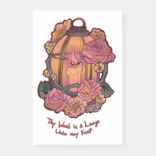 Psalm 119:105 post-it notes