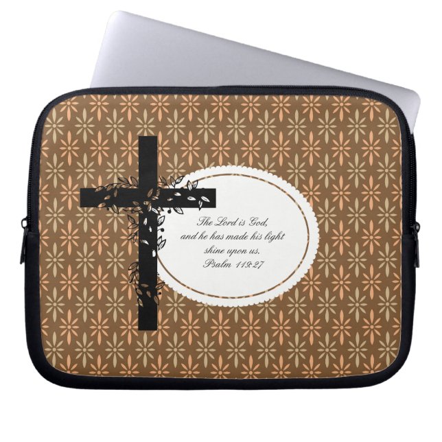 Psalm 119:27 Laptop or Netbook Carrier Sleeve (Front)