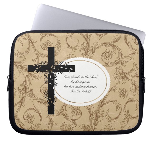 Psalm 119:29 Laptop or Netbook Carrier Sleeve (Front)