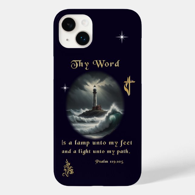 Psalm 119 Case-Mate iPhone case (Back)