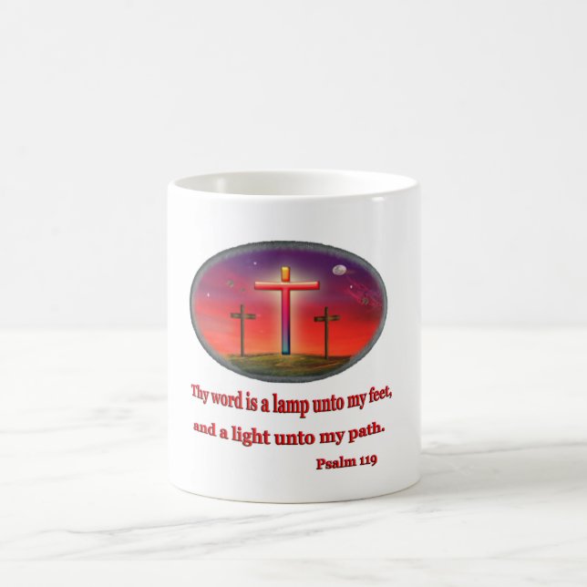 Psalm 119 coffee mug (Center)