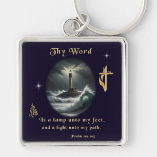 Psalm 119 key ring