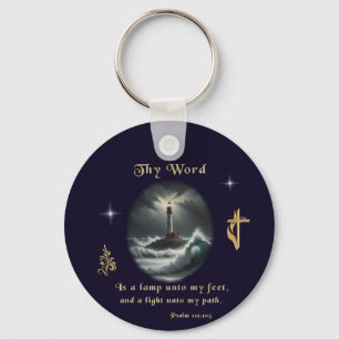 Psalm 119 key ring