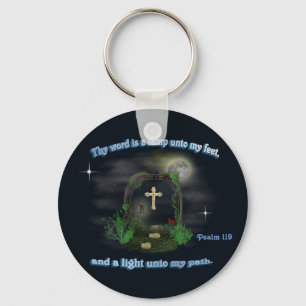 Psalm 119 key ring