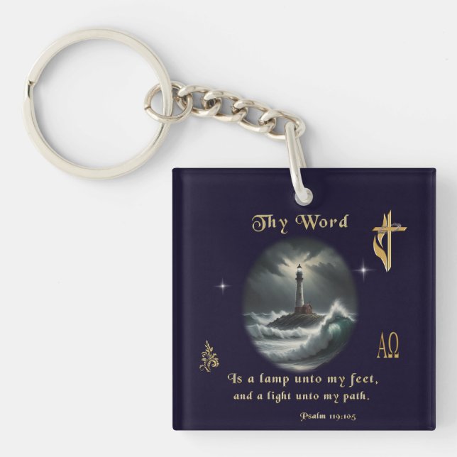 Psalm 119 key ring (Front)