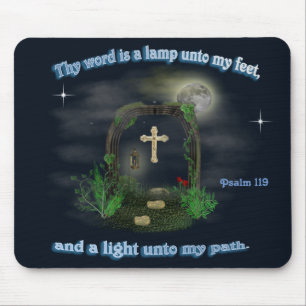 Psalm 119 mouse mat