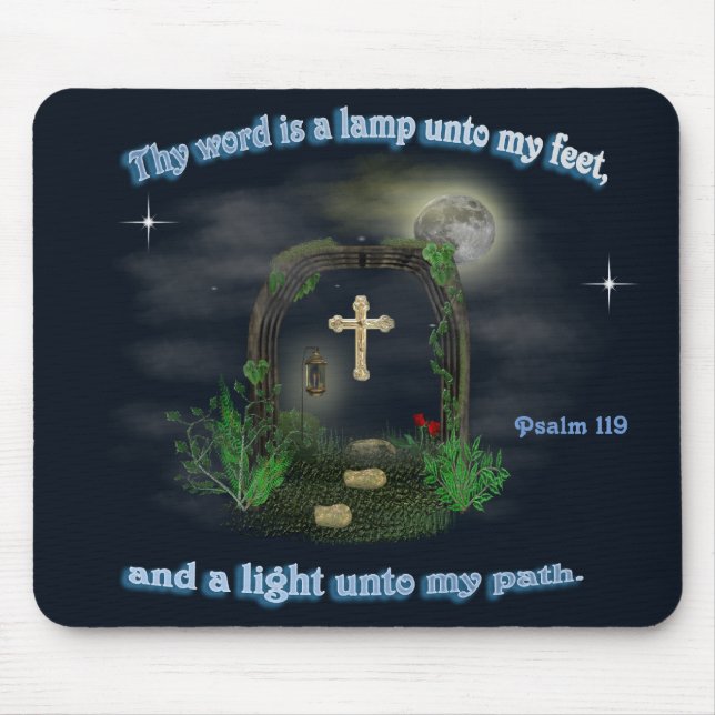Psalm 119 mouse mat (Front)