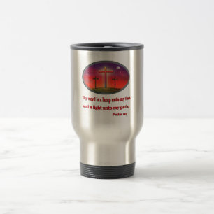 Psalm 119 travel mug