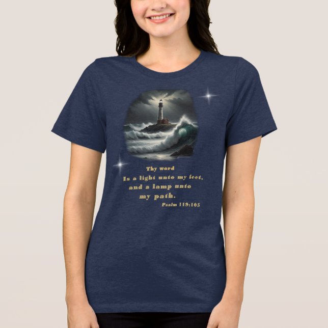 Psalm 119 Tri-Blend shirt (Front)