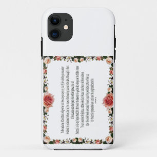 Psalm 11,  I took refuge in the Lord iPhone 11 Case