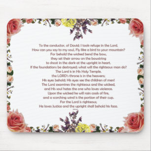 Psalm 11, To the conductor, of David; Mouse Mat