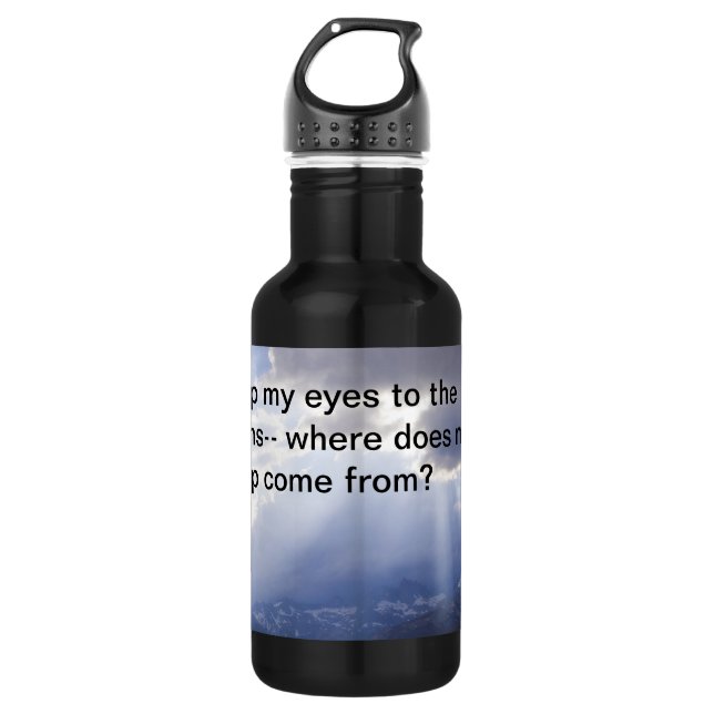 Psalm 121 532 ml water bottle (Front)