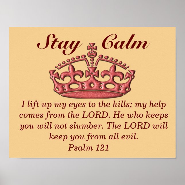 Psalm 121 - Art print (Front)