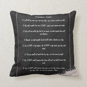 Psalm 121  cushion