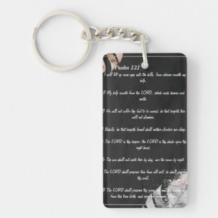 Psalm 121 key ring