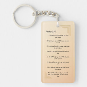 Psalm 121   key ring