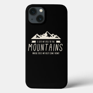 Psalm 121 Mountain Christian Bible Verse  iPhone 13 Case