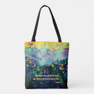 Psalm 121 Tote Bag