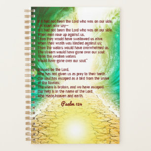 Psalm 124 -Our Help Is In The Name Of The Lord Planner