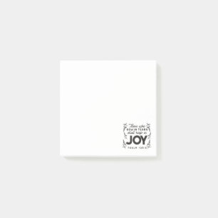 Psalm 126:5 Scripture Typography – Reap in Joy Post-it Notes