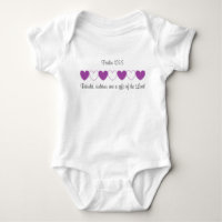 Psalm 127:3 Infant Creeper