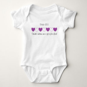 Psalm 127:3 Infant Creeper