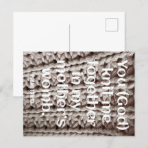 Psalm 139:13 You knit me together scripture card