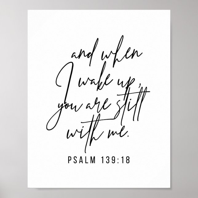 Psalm 139:18  poster (Front)