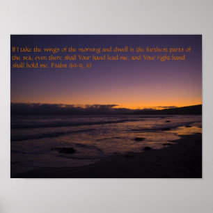 Psalm 139: 9-10 poster