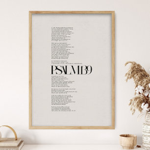 Psalm 139, Bible Verse, Modern Bible, Scripture Wa Poster