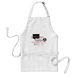 Psalm 139 - I Praise You Standard Apron