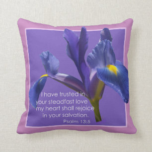 Psalm 13:5 I have trusted.... Cushion