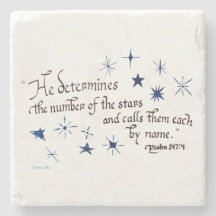Psalm 147 4 Stars Christian Bible Verse Scripture
