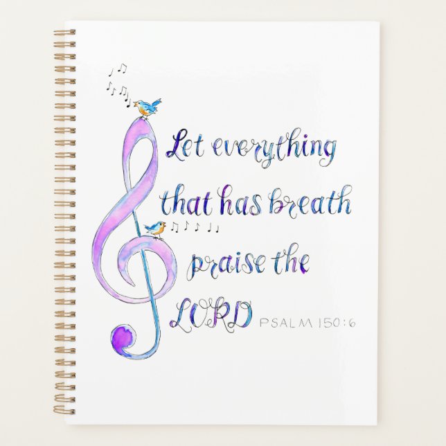 Psalm 150 Praise Planner (Front)
