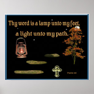 Psalm 1:19 poster