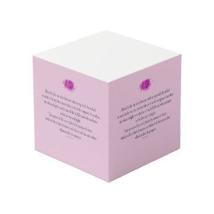 Psalm 1, Flower, Cube