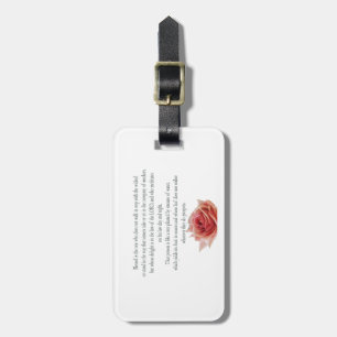 Psalm 1, Law day and Night, Streams of Waters, Luggage Tag