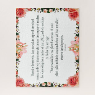 Psalm 1, Law day and Night, Yields its Fruit, Jigsaw Puzzle