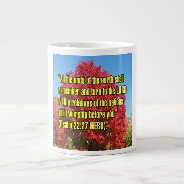 Psalm 22:27 WEBU Mug (Front)