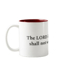 Psalm 23:1, Gift Mug