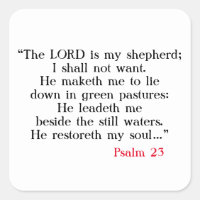 Psalm 23 Bible Prayer 