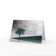 Psalm 23 Greeting Tree Motivational Blue Mountains