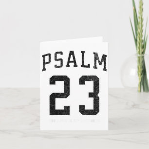 Psalm 23 Jersey  Card
